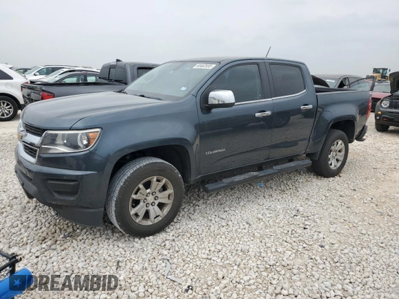 2019 Chevrolet Colorado 2WD LT with VIN 1GCGSCEA4K1309477, listed as a Copart auction lot 50463555 with 98,708 mi miles and Clean title. Bid and sale history available at DreamBid. Image 1.