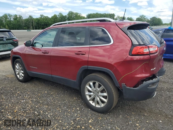 2017 Jeep Cherokee Limited z VIN 1C4PJMDB4HW599461, wystawiony jako Copart lot #56180745 z przebiegiem 42 874 mil mil oraz Szkoda całkowita • Salvage title. Historia ofert i sprzedaży dostępna na DreamBid. Obrazek 2.