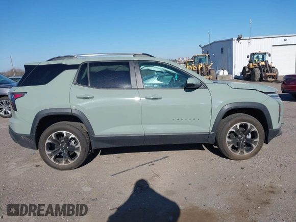 2025 Chevrolet Equinox FWD LT with VIN 3GNAXHEG2SL131819, listed as a IAAI auction lot 41700937 with 5,378 mi miles and . Bid and sale history available at DreamBid. Image 13.