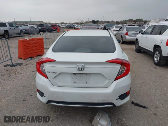 2020 Honda Civic LX with VIN 19XFC2F62LE021811, listed as a IAAI auction lot 41591466 with 75,797 mi miles and . Bid and sale history available at DreamBid. Image 17.