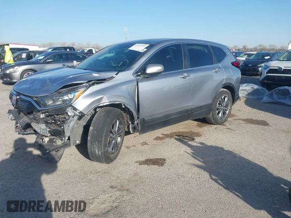 2020 Honda CR-V EX-L z VIN 7FARW1H87LE000108, wystawiony jako IAAI lot #41835381 z przebiegiem Nie podano mil oraz . Historia ofert i sprzedaży dostępna na DreamBid. Obrazek 2.