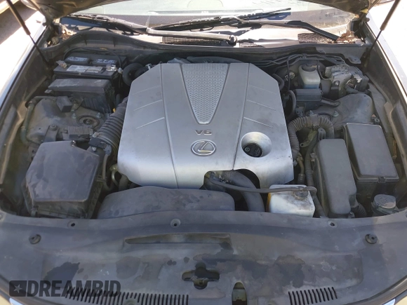 2008 Lexus GS 350 with VIN JTHBE96SX80039065, listed as a IAAI auction lot 41736450 with 202,082 mi miles. Bid and sale history available at carsss.com. Image 10.