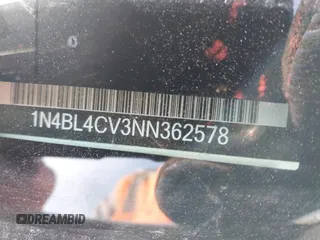 2022 Nissan Altima SR z VIN 1N4BL4CV3NN362578, wystawiony jako IAAI lot #41692324 z przebiegiem 31 877 mil mil oraz . Historia ofert i sprzedaży dostępna na DreamBid. Obrazek 9.