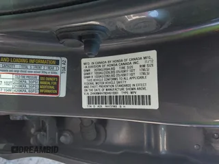 2013 Honda CR-V EX-L with VIN 2HKRM4H78DH610001, listed as a IAAI auction lot 41847397 with 98,239 mi miles. Bid and sale history available at carsss.com. Image 9.