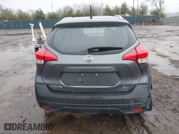 2019 Nissan Kicks S with VIN 3N1CP5CU7KL547182, listed as a IAAI auction lot 41754276 with 53,979 mi miles and . Bid and sale history available at carsss.com. Image 16.