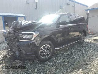 2023 Ford Expedition Max XLT with VIN 1FMJK1J87PEA51173, listed as a Copart auction lot 60800175 with 50,770 mi miles and Salvage title. Bid and sale history available at DreamBid. Image 1.