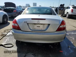 2007 Mercedes-Benz SLK-Class 3.0L with VIN WDBWK54F37F154451, listed as a Copart auction lot 77762834 with 132,496 mi miles and Salvage Title. Bid and sale history available at carsss.com. Image 6.