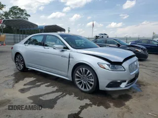 2018 Lincoln Continental Reserve with VIN 1LN6L9RP1J5611452, listed as a Copart auction lot 57516865 with Not provided miles and Salvage title. Bid and sale history available at DreamBid. Image 4.