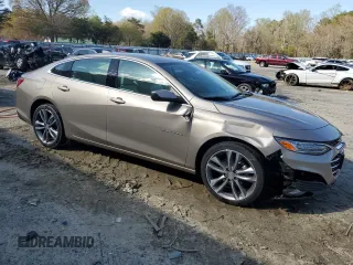 2024 Chevrolet Malibu LT with VIN 1G1ZE5STXRF214736, listed as a Copart auction lot 51078745 with 22,121 mi miles and Clean Title. Bid and sale history available at DreamBid. Image 4.