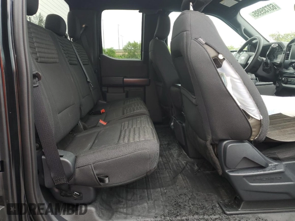 2023 Ford F-150 XL with VIN 1FTEX1CP4PKD57678, listed as a Copart auction lot 63735995 with 21,554 mi miles and Clean title. Bid and sale history available at DreamBid. Image 10.