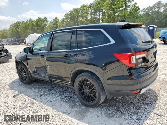 2019 Honda Pilot EX-L with VIN 5FNYF5H59KB044310, listed as a Copart auction lot 58580895 with 210,131 mi miles and Salvage title. Bid and sale history available at DreamBid. Image 2.