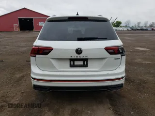 2024 Volkswagen Tiguan SE R-Line Black with VIN 3VV8B7AX5RM106702, listed as a Copart auction lot 54958375 with 47,099 mi miles and Salvage title. Bid and sale history available at DreamBid. Image 6.