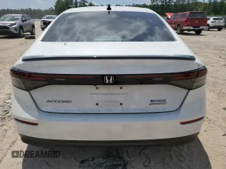 2023 Honda Accord Sport with VIN 1HGCY2F52PA003363, listed as a Copart auction lot 57854435 with Not provided miles and Salvage title. Bid and sale history available at DreamBid. Image 6.