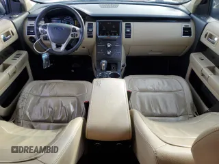 2016 Ford Flex SEL with VIN 2FMHK6C86GBA11798, listed as a Copart auction lot 43787695 with 128,553 mi miles and Salvage Title. Bid and sale history available at carsss.com. Image 8.