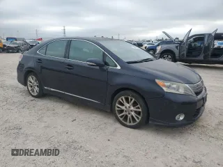 2010 Lexus HS 250h with VIN JTHBB1BA5A2021395, listed as a Copart auction lot 86613024 with 166,612 mi miles and Salvage Title. Bid and sale history available at DreamBid. Image 4.