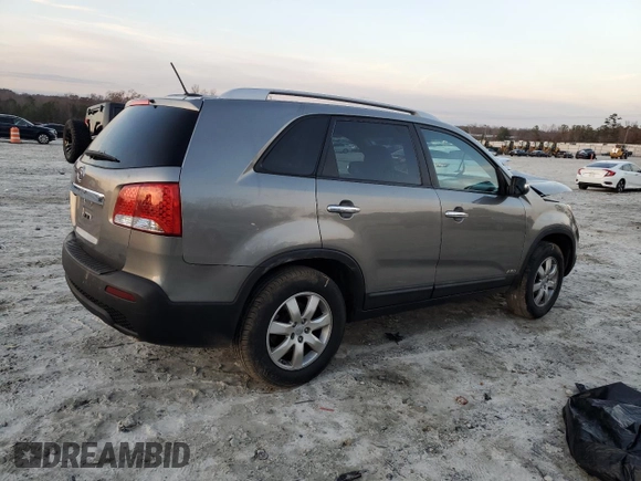 2012 Kia Sorento LX with VIN 5XYKTCA69CG256544, listed as a Copart auction lot 85510044 with 167,395 mi miles and Salvage Title. Bid and sale history available at DreamBid. Image 3.