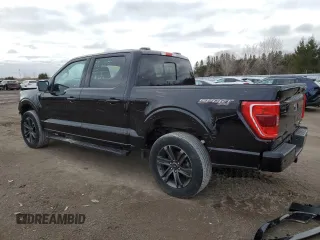 2022 Ford F-150 XL with VIN 1FTEW1EP4NKF10475, listed as a Copart auction lot 48808885 with 61,301 mi miles and Salvage Title. Bid and sale history available at carsss.com. Image 2.