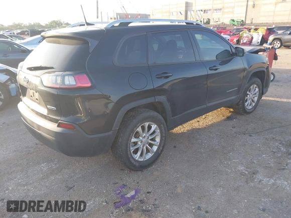 2021 Jeep Cherokee Latitude z VIN 1C4PJMCB7MD154249, wystawiony jako IAAI lot #42439729 z przebiegiem 49 152 mil mil oraz . Historia ofert i sprzedaży dostępna na DreamBid. Obrazek 4.