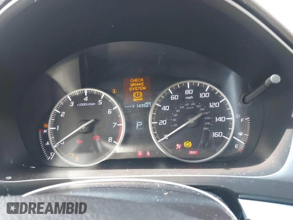 2013 Acura ILX Premium Pkg with VIN 19VDE1F57DE002233, listed as a IAAI auction lot 41833082 with 143,521 mi miles. Bid and sale history available at carsss.com. Image 7.