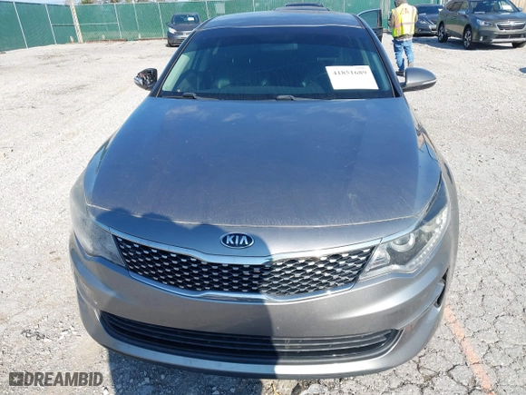 2017 Kia Optima EX with VIN 5XXGU4L31HG137121, listed as a IAAI auction lot 41851689 with 111,835 mi miles. Bid and sale history available at carsss.com. Image 6.