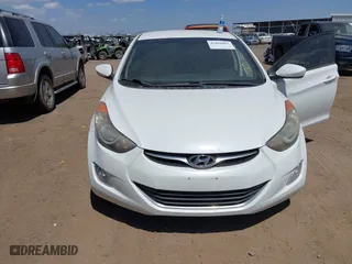 2012 Hyundai Elantra GLS with VIN 5NPDH4AE4CH070247, listed as a IAAI auction lot 42066865 with 205,890 mi miles. Bid and sale history available at carsss.com. Image 6.