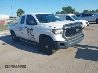 2019 Toyota Tundra SR with VIN 5TFRM5F1XKX144965, listed as a IAAI auction lot 42226884 with 77,525 mi miles and . Bid and sale history available at DreamBid. Image 1.