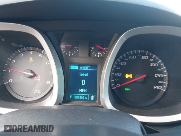 2014 Chevrolet Equinox LT with VIN 2GNFLBE36E6252504, listed as a IAAI auction lot 41250282 with 96,997 mi miles. Bid and sale history available at carsss.com. Image 7.