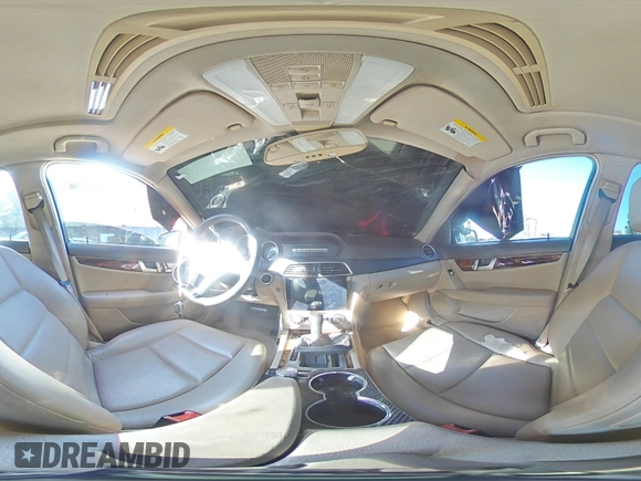 2012 Mercedes-Benz C 250 Sport with VIN WDDGF4HB0CR216656, listed as a Copart auction lot 86068134 with Not provided miles and Salvage title. Bid and sale history available at DreamBid. Image 13.