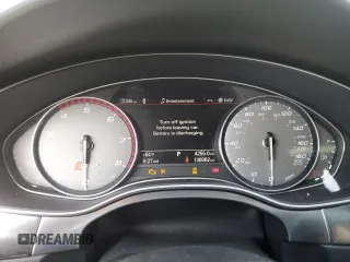 2014 Audi S7 Prestige with VIN WAUW2AFC4EN077425, listed as a Copart auction lot 53777755 with 136,062 mi miles and Salvage Title. Bid and sale history available at carsss.com. Image 9.
