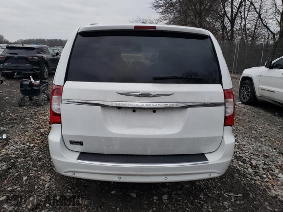 2015 Chrysler Town & Country Touring-L with VIN 2C4RC1CG2FR697750, listed as a Copart auction lot 81573604 with 168,701 mi miles and Salvage Title. Bid and sale history available at carsss.com. Image 6.