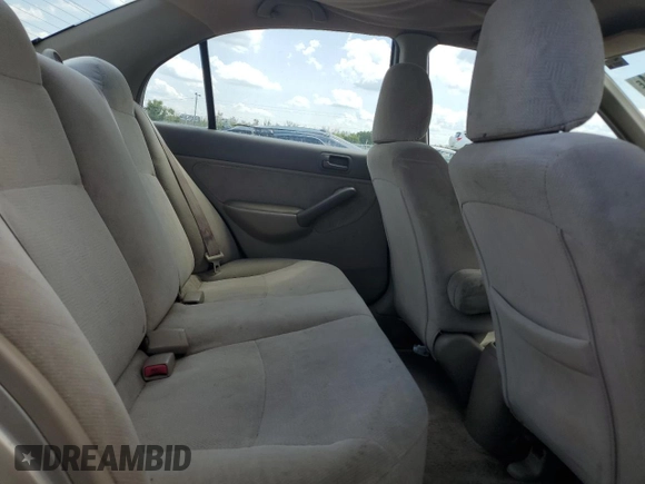 2001 Honda Civic EX with VIN 2HGES26741H562627, listed as a Copart auction lot 66647894 with 179,262 mi miles and Clean Title. Bid and sale history available at DreamBid. Image 10.