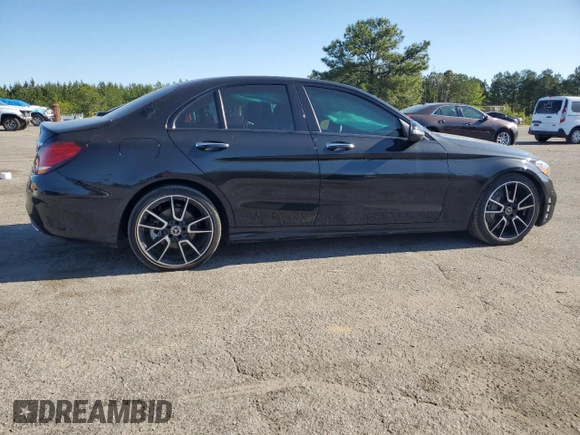 2019 Mercedes-Benz C 300 with VIN 55SWF8DB9KU305969, listed as a Copart auction lot 52732475 with 60,343 mi miles and Salvage title. Bid and sale history available at DreamBid. Image 3.