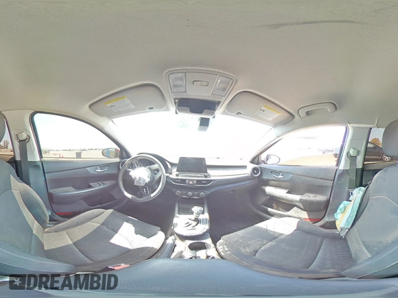 2021 Kia Forte LXS with VIN 3KPF24AD1ME387104, listed as a Copart auction lot 55461895 with 89,496 mi miles and Salvage title. Bid and sale history available at DreamBid. Image 14.
