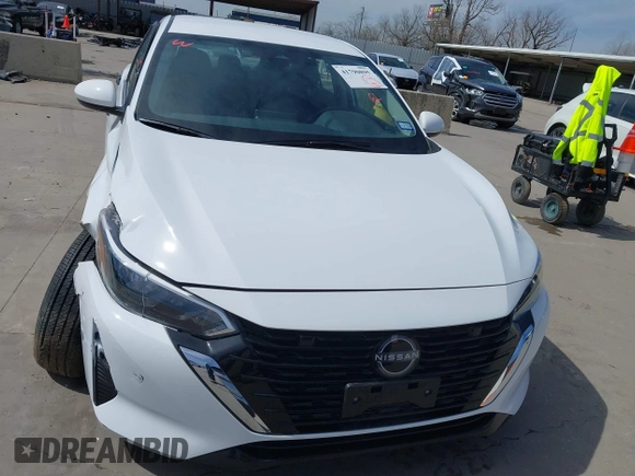 2025 Nissan Sentra S with VIN 3N1AB8BV5SY206433, listed as a IAAI auction lot 41790895 with 952 mi miles and . Bid and sale history available at DreamBid. Image 12.
