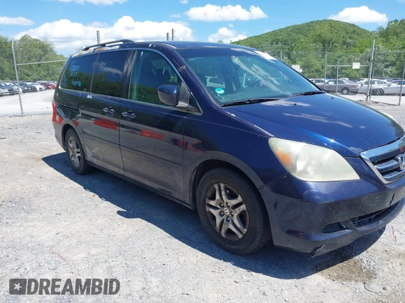 2006 Honda Odyssey EX-L с VIN 5FNRL386X6B059558, выставлен на аукционе IAAI как лот 42295963 с пробегом 234 249 миль миль и . История ставок и продаж доступна на DreamBid. Изображение 1.
