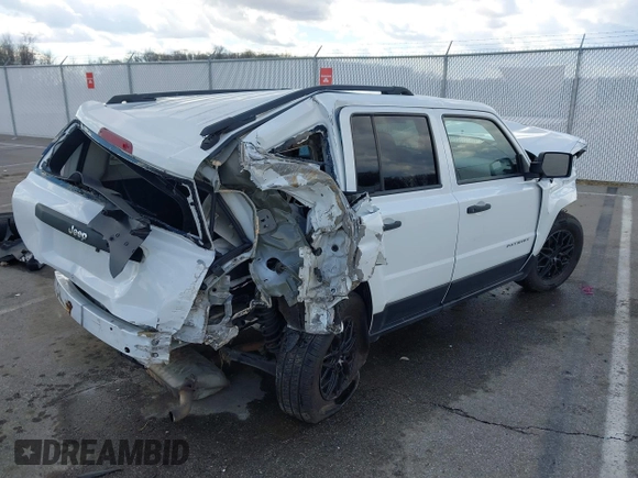 2014 Jeep Patriot Sport with VIN 1C4NJPBA9ED715277, listed as a IAAI auction lot 41674449 with 240,193 mi miles and . Bid and sale history available at carsss.com. Image 4.