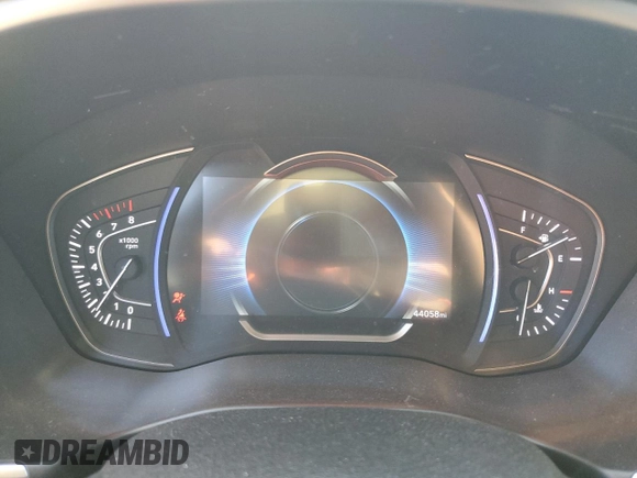2019 Hyundai Santa Fe Ultimate with VIN 5NMS5CAD2KH133696, listed as a Copart auction lot 83610624 with 44,058 mi miles and Salvage Title. Bid and sale history available at carsss.com. Image 9.