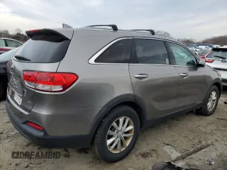2016 Kia Sorento LX with VIN 5XYPGDA55GG137497, listed as a Copart auction lot 89123245 with Not Provided miles and Non Repairable. Bid and sale history available at DreamBid. Image 3.