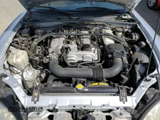 2001 Mazda MX-5 Miata with VIN JM1NB353810204843, listed as a Copart auction lot 51855565 with 147,012 mi miles and Salvage Title. Bid and sale history available at DreamBid. Image 11.
