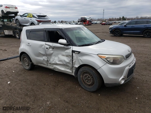 2014 Kia Soul with VIN KNDJN2A26E7711718, listed as a Copart auction lot 49397225 with 147,846 mi miles and Salvage Title. Bid and sale history available at carsss.com. Image 4.