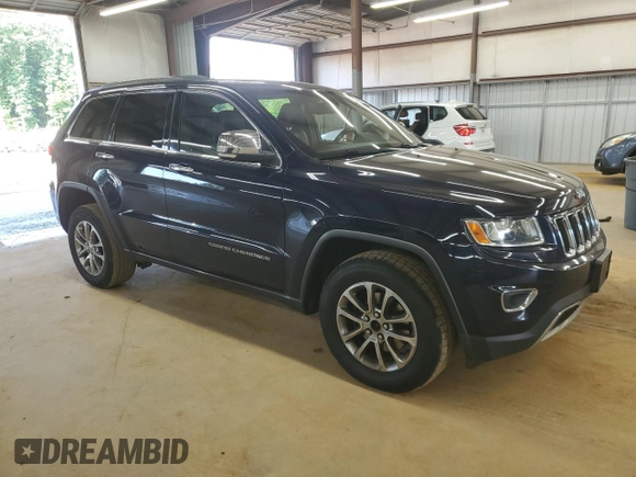 2014 Jeep Grand Cherokee Limited with VIN 1C4RJFBG7EC214913, listed as a Copart auction lot 60555845 with 148,699 mi miles and Salvage title. Bid and sale history available at DreamBid. Image 4.