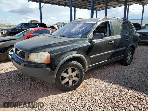 2004 Volvo XC90 with VIN YV1CZ59H041064980, listed as a Copart auction lot 45507195 with 236,261 mi miles and Salvage Title. Bid and sale history available at carsss.com. Image 1.