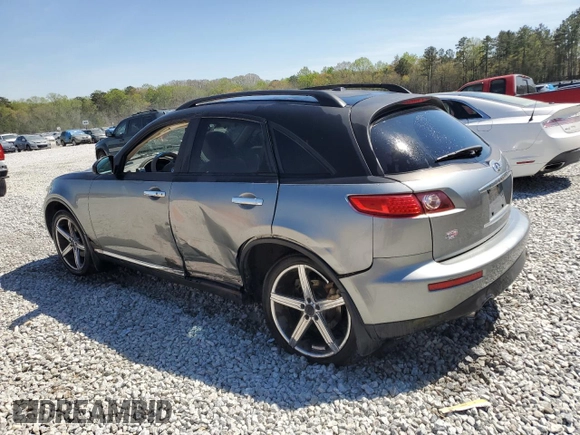 2008 Infiniti FX with VIN JNRAS08W18X204669, listed as a Copart auction lot 50875125 with 179,900 mi miles and Salvage title. Bid and sale history available at DreamBid. Image 2.