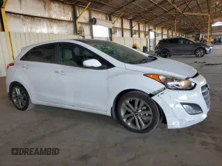 2016 Hyundai Elantra GT with VIN KMHD35LH1GU259084, listed as a Copart auction lot 74290494 with 28,949 mi miles and Salvage Title. Bid and sale history available at carsss.com. Image 4.