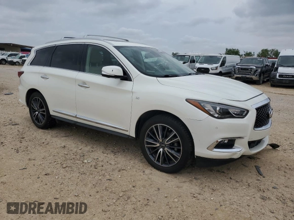 2019 Infiniti QX60 Luxe with VIN 5N1DL0MN6KC520120, listed as a Copart auction lot 55021395 with 248,464 mi miles and Clean Title. Bid and sale history available at DreamBid. Image 4.