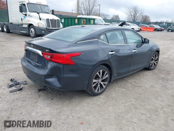 2017 Nissan Maxima SV with VIN 1N4AA6AP6HC433760, listed as a IAAI auction lot 41922263 with 82,663 mi miles and . Bid and sale history available at DreamBid. Image 4.
