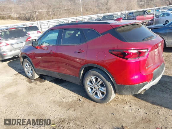 2021 Chevrolet Blazer LT с VIN 3GNKBHRS3MS574622, выставлен на аукционе IAAI как лот 41756894 с пробегом 75 626 миль миль и . История ставок и продаж доступна на DreamBid. Изображение 3.