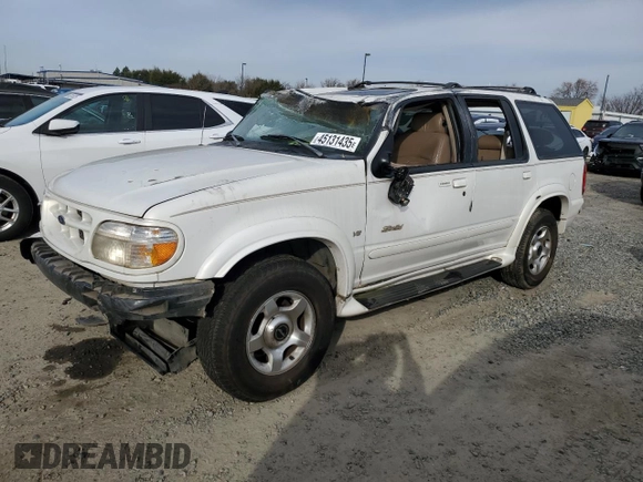 1999 Ford Explorer XLT z VIN 1FMZU35P1XZA10234, wystawiony jako Copart lot #45131435 z przebiegiem 180 247 mil mil oraz Szkoda całkowita • Salvage title. Historia ofert i sprzedaży dostępna na DreamBid. Obrazek 1.