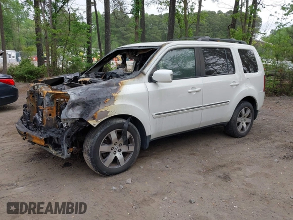 2014 Honda Pilot Touring z VIN 5FNYF4H93EB022045, wystawiony jako IAAI lot #42060815 z przebiegiem Nie podano mil oraz . Historia ofert i sprzedaży dostępna na DreamBid. Obrazek 2.
