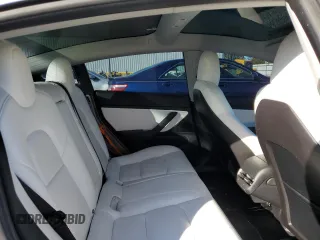 2018 Tesla Model 3 Long Range Battery with VIN 5YJ3E1EB4JF074295, listed as a Copart auction lot 74775384 with 83,515 mi miles and Salvage Title. Bid and sale history available at DreamBid. Image 10.